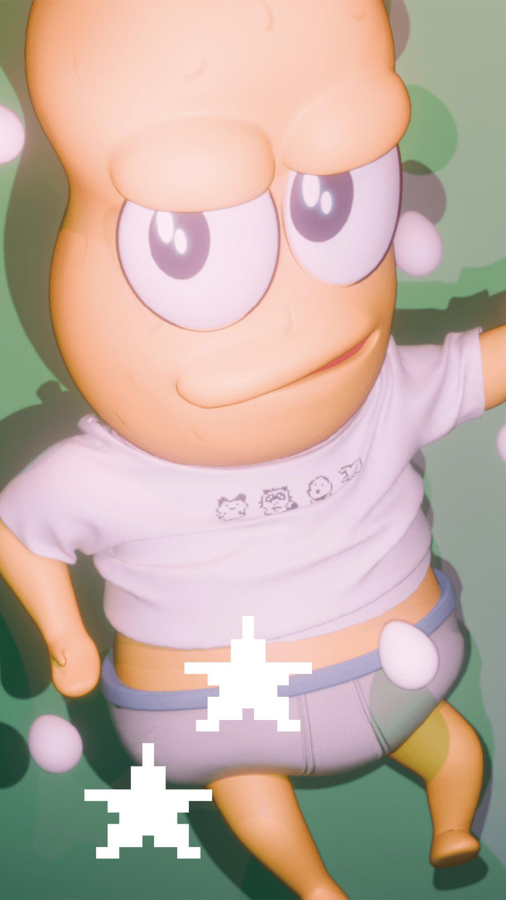 Tamagotchi×POKOPEA Tシャツ – 狸豆商店