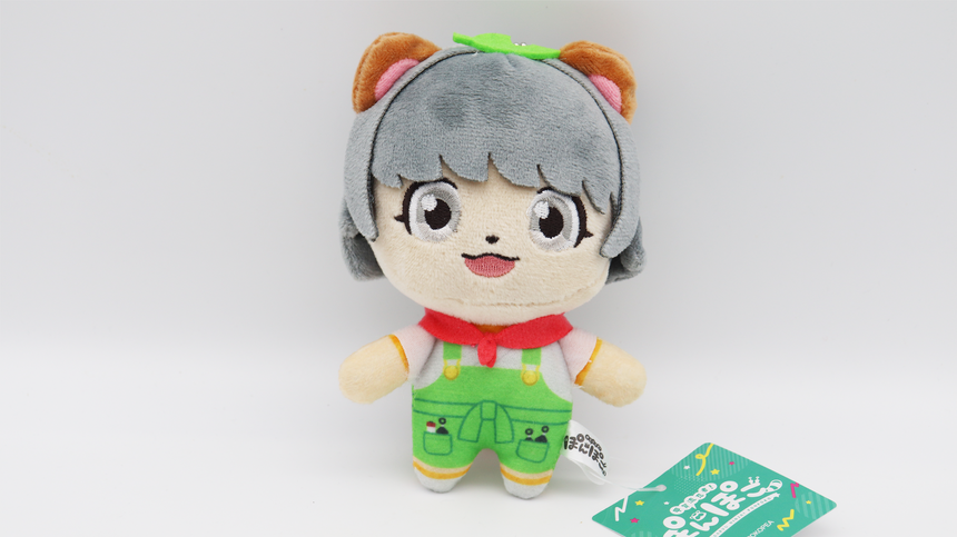 ぽこピーマスコットキーホルダー マスコットキーホルダー(ぽんぽこ) – 狸豆商店