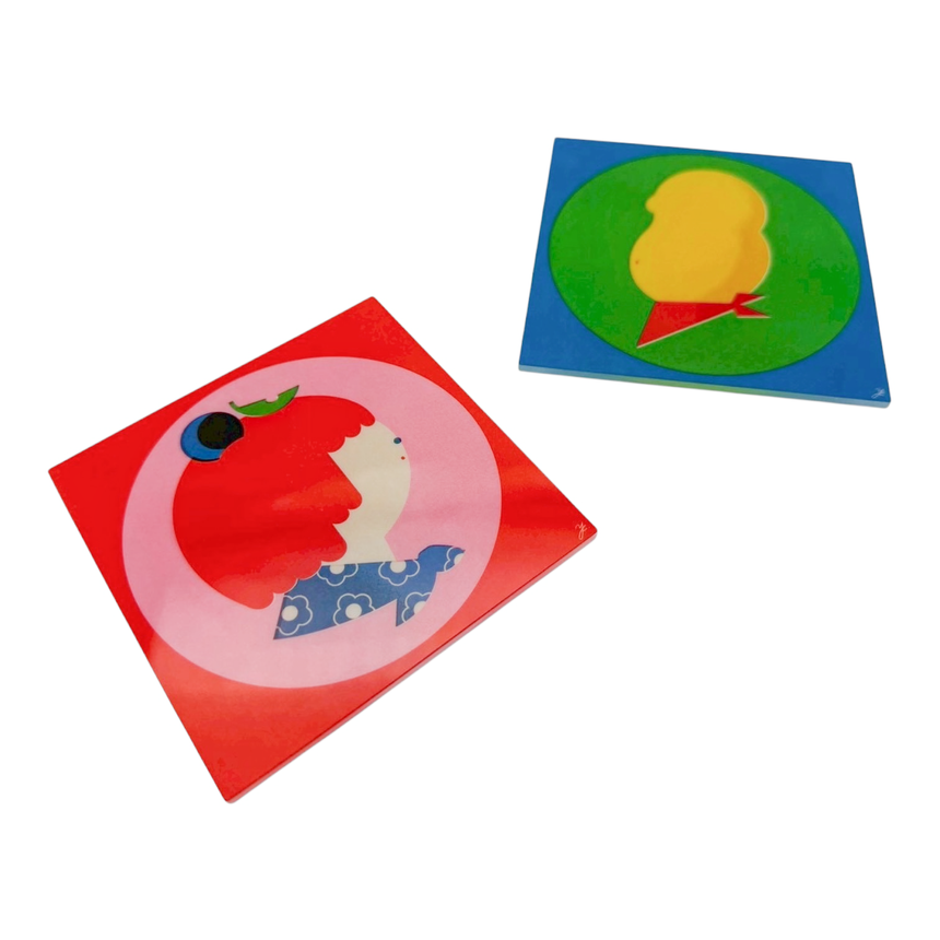 ぽこﾋﾟｰﾚﾄﾛｺｰｽﾀｰ (2枚ｾｯﾄ)